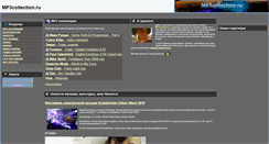 Desktop Screenshot of mp3collection.ru